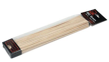 CHEF CRAFT 20936 WOOD BBQ SKEWERS 10 IN (Pack of 3)