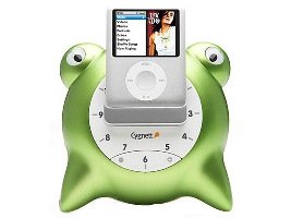 Cygnett Groovetoons - Ipod Nano Speaker And Alarm Clock. Suitable For Ipod Nanos 1st, 2nd And 3rd Gen - Full Uk Spec.  Green Picture