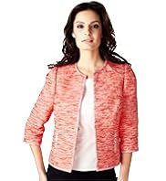 Per Una Speziale Striped & Textured Jacket