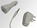 greymobiles USB / Car / Mains Multi Charger Adapter Pack For iPod Shuffle 1GB 2nd Gen / Generation