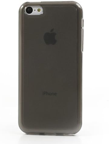 JUJEO Double side Matte Pudding TPU Case for iPhone 5C - Non-Retail Packaging - Grey