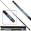 Dolphin Lover Pool Cue w/ Case - Billiards > Cue Sticks > Theme Hardwood