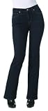 Slimming Tummy Control Boot Cut Jeans, Lagoon Blue Size 8