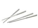 2 Pairs of Stainless Steel Chopsticks - Fine StainlessLUX Flatware for Your Home