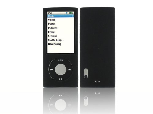 Cool Bananas Silikon Skin Tasche mit Umh&auml;ngeband f&uuml;r Apple iPod Nano 5. Gen schwarz Preisvergleich
