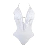 Plunge Monokini White