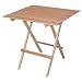 Blue Ridge Chair Works - LFTBO4W - Highlands Folding Table Outdoor Portable Table - Natural -