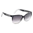 Spy Clarice Sunglasses - Spy Optic Look Series Casual Wear Eyewear w/ Free B&F Heart Sticker Bundle - Black Fade/Black Fade