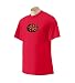 Custom printed Christmas poinsettia on mens or youth t-shirt