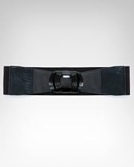 Ridged Lucite Stretch Belt