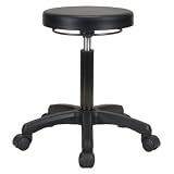 Perch Polyurethane Work Stool 20 - 28 (Hard Floor Casters)