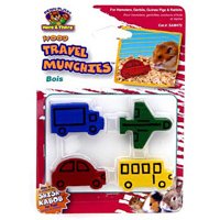 Penn Plax Travel Munchies-Wood Chews 4 Pk