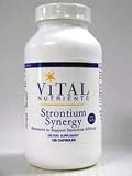 Vital Nutrients Strontium Synergy (supports Strontium efficacy) 120 capsules