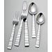R+B Everyday Pierson 18 Chrome Stainless Steel 45 Piece Flatware Set, Service for 8