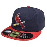 St. Louis Hat Cardinals Authentic Alternate Performance 59Fifty Onfield Cap-7-1/2