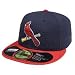 St. Louis Hat Cardinals Authentic Alternate Performance 59Fifty Onfield Cap-7-1/2