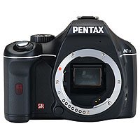 Pentax K-x - Digital camera - SLR - 12.4 Mpix - body only - supported memory: SD, SDHC - black