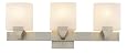 Contempo 20 4/5" Wide Three Light Bathroom Fixture