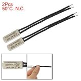Buy 2 Pcs KSD9700 Bimetal Temperature Control Switch NC 50 Degree Celsius 250V 5A by uxcell