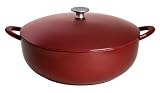 Mario Batali 7-1/2-Quart Soup Pot, Chianti