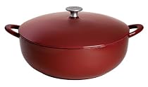 Mario Batali 7-1/2-Quart Soup Pot, Chianti