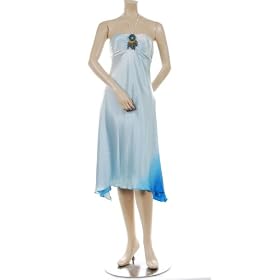 MAX&CLEO by BCBG BLUE TIDE OMBRE SILK DRESS NEW 6