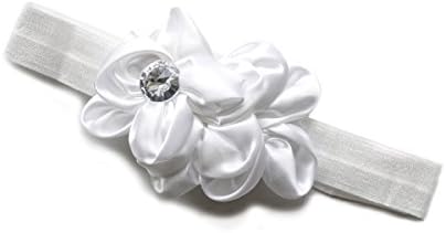 PepperRoo Black & White Polkadot Satin Diaper Cover GIFT SET with Satin Headband