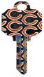 Chicago Bears Schlage SC1 House Key
