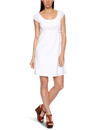 ESPRIT Damen Kleid (mini), E21767, Gr. 42 (XL), Wei&szlig; (white 100) Preisvergleich