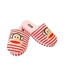Paul Frank Sleepwear & Accessories The Striped Julius Slippers in Pink,Sleepwear for Women