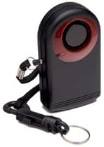 Personal Alarm w Flashing Red LED Lights Security Alarm Self Defense