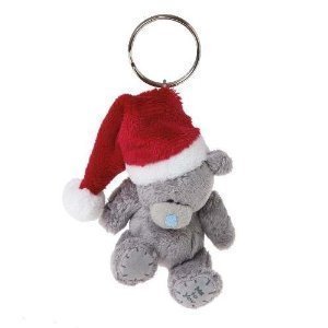 Me To You 3" Tatty Teddy Bear Keyring Dressed In Santa Hat by Carte Blanche
