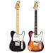 TE-2023TBR Electric Guitar Distressed 3-Tone Burst Finish