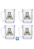 Appalachian State Tervis Tumblers 17 oz Mugs - set of 4