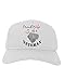 TooLoud Wife of Veteran Adult Baseball Cap Hat - White