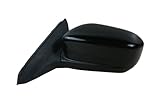 Depo 317-5416L3ELH Glossy Black Driver Side Power Heated Mirror