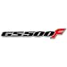 SUZUKI GS 500F Moto racing MOTO stickers 7" x 1"