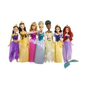 Disney Princess Shimmer Doll Collection