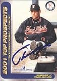 Shane Loux, Toledo Mudhens - Tigers Affiliate Autographed Card