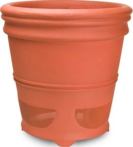 Niles PS6Si Stereo input planter speaker Concrete finish