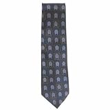 NEW Mens Necktie Navy Pigs Head Novelty Neck Tie