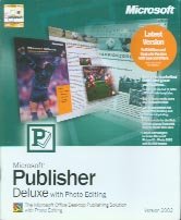 Microsoft Publisher Deluxe with Photo Editing 2002 [Old Version]