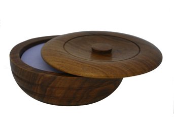 Taylor Of Old Bond Street Shaving Soap in Wooden Bowl, Lavender