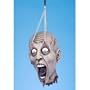 Dead Mans Head with Chain On Eyelids
