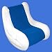 Toys : Inflatable Lounger iPod/MP3 ROCKING CHAIR with Speakers