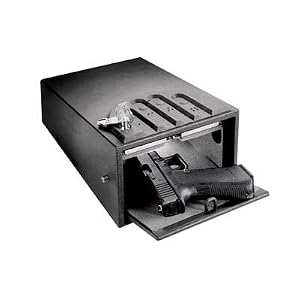 New GunVault Deluxe Mini Vault Safe 12X8X5 Black GV1000C-DLX High Quality Modern Design Popular