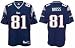Randy Moss Navy Reebok NFL Premier New England Patriots Jersey - Large
