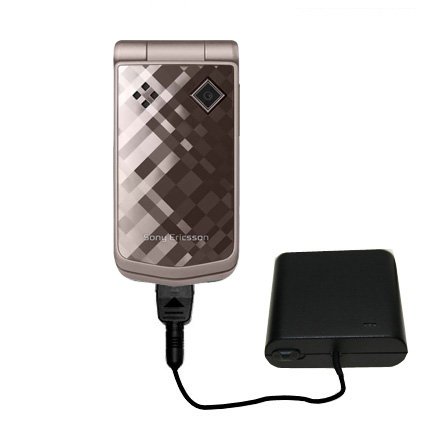 Emergency AA Battery Charge Extender for the Sony Ericsson z555a - Gomadic Brand w/ TipExchange Technology