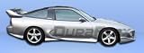 1989-1994 Nissan 240sx Vader 2 Sideskirts