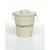 ICD Compost Bucket with Lid (20cm H), Champagne